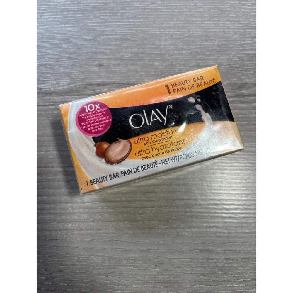 NEW Olay Ultra Moisture Beauty Bar with Shea Butter 3.17oz 90g Single Bar Soap